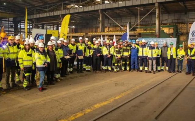 CRIST Offshore – ceremonia pierwszego cięcia stali (BC-Wind)