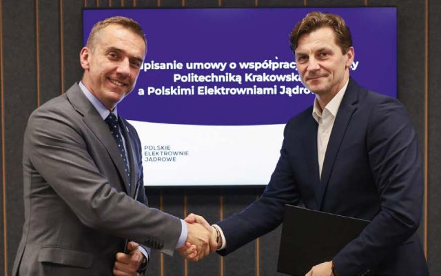 Podpisanie umowy PEJ z Politechniką Krakowską