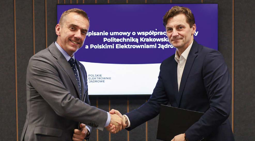 Podpisanie umowy PEJ z Politechniką Krakowską